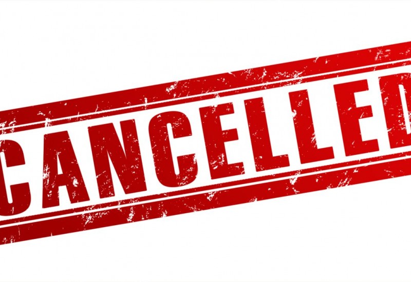 Show cancellations