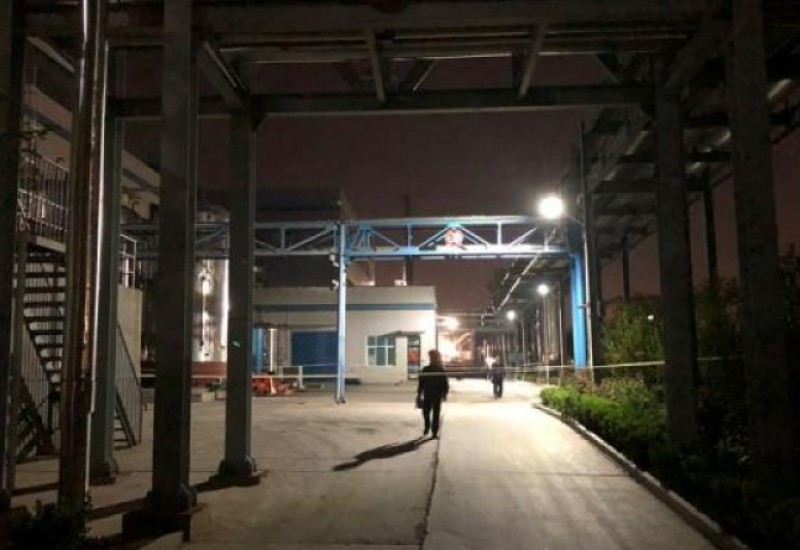 Qilu Tianhe plant at night